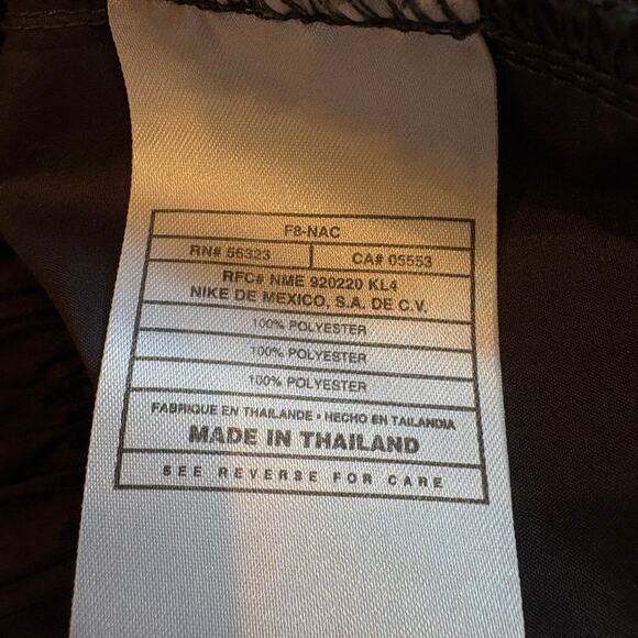 Vintage Nike ACG Windbreaker Hiking Track Pants Mens Large Belted Zip Ankles Y2K - Picture 7 of 12